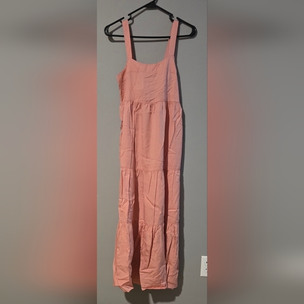 The Drop Women's Britt Tiered Midi Tent Dress #796, 1025 - Picture 3 of 11